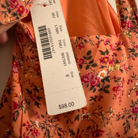 Button-front midi dress with ruffle hem in soft rayon - Picture 8 of 11